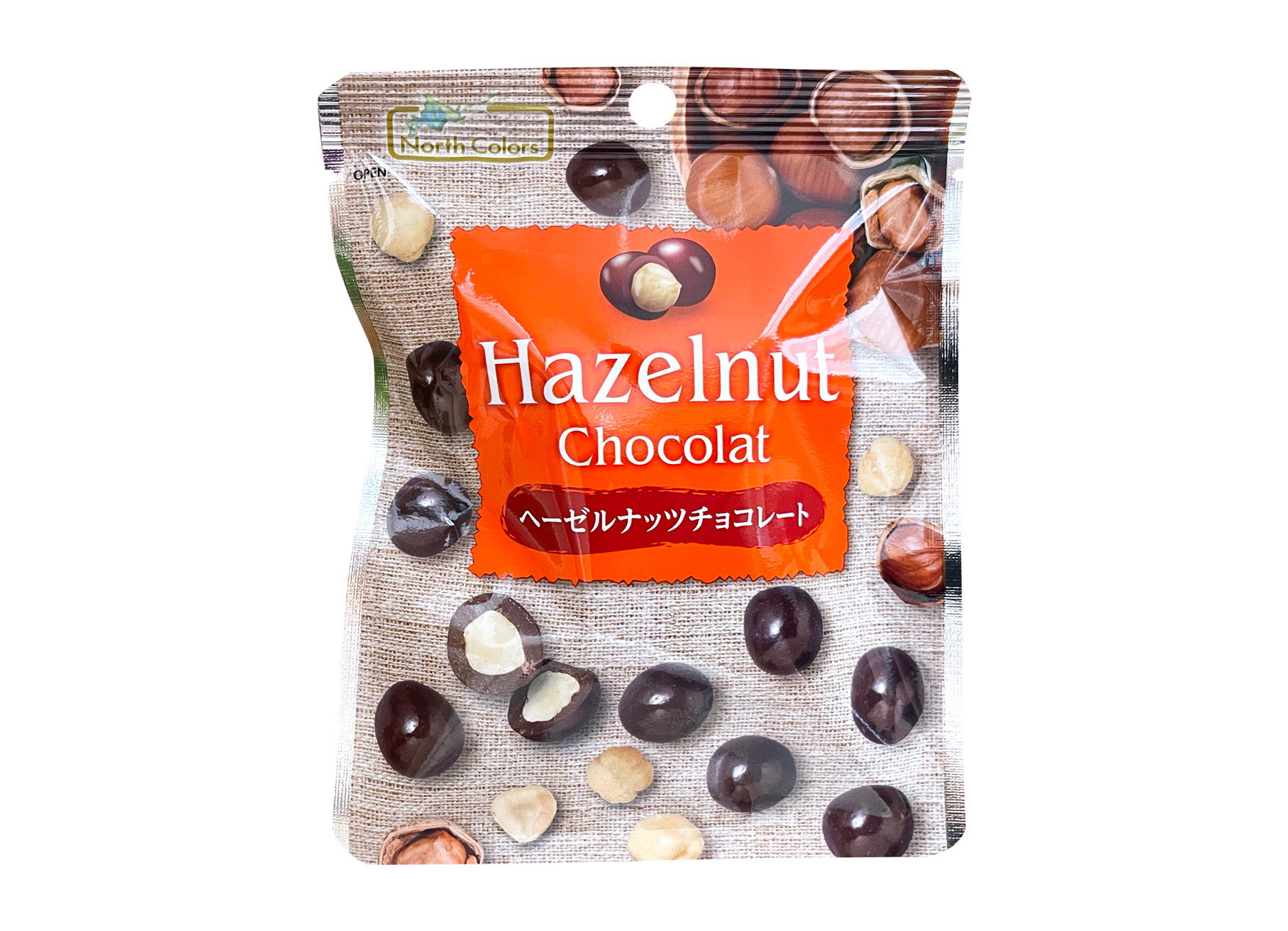 ノースカラーズ『ヘーゼルナッツチョコレート』は芳醇なカカオの奥深さとヘーゼルナッツの香ばしさが癖になるビターチョコレート◎