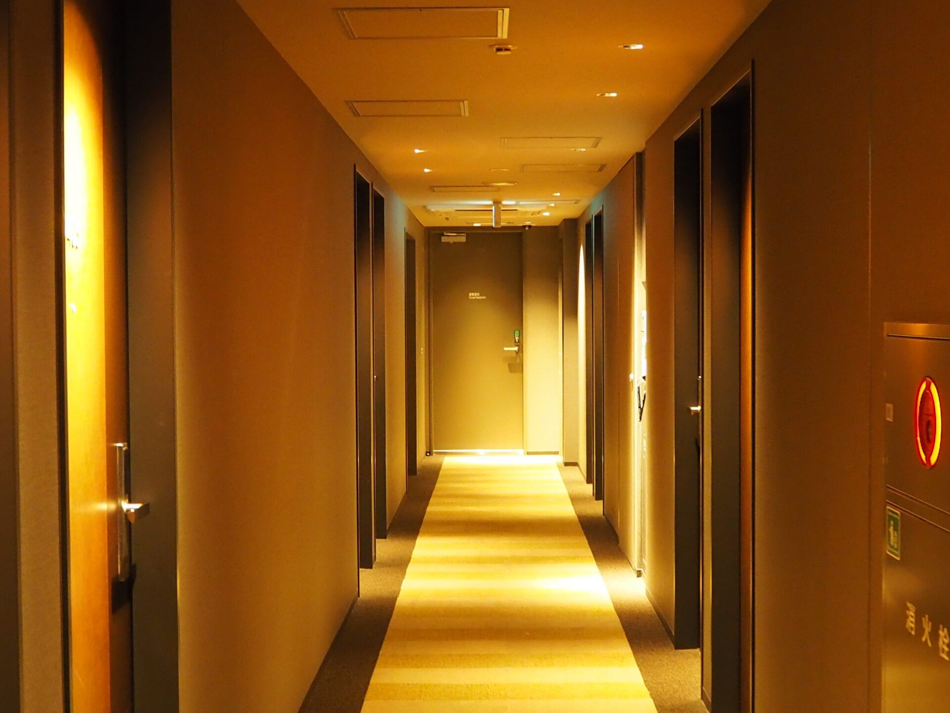 ネストホテル東京半蔵門客室廊下