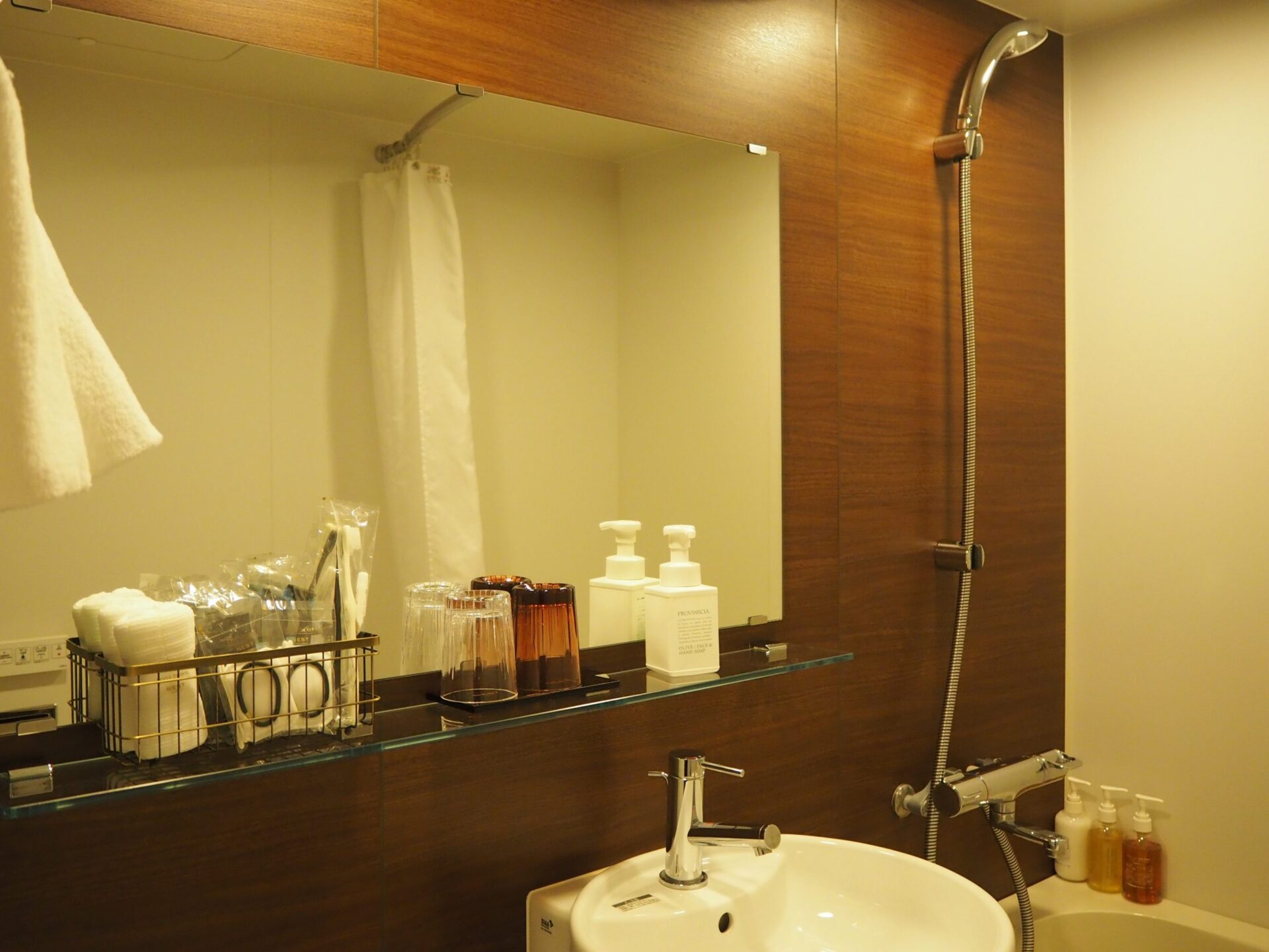 ネストホテル東京半蔵門客室内バスルーム