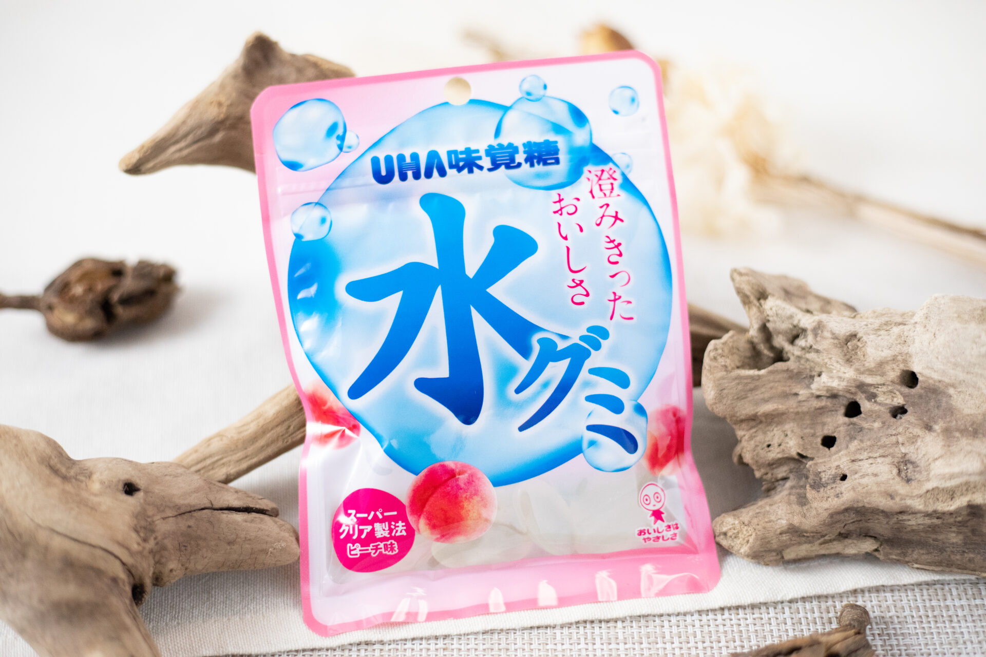 UHA味覚糖『水グミ ピーチ味』