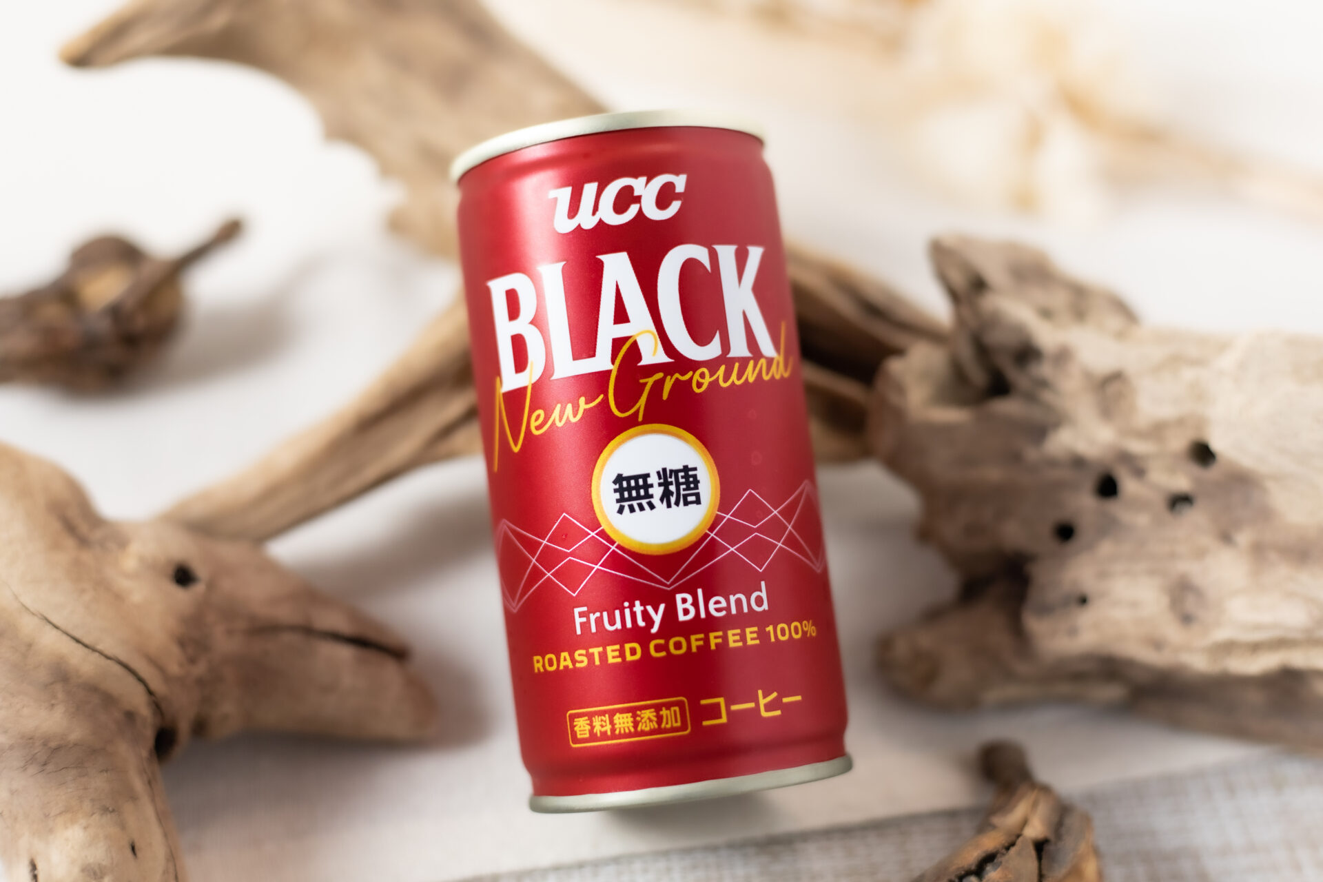 UCC『BLACK無糖 New Ground Fruity Blend 缶 185g』
